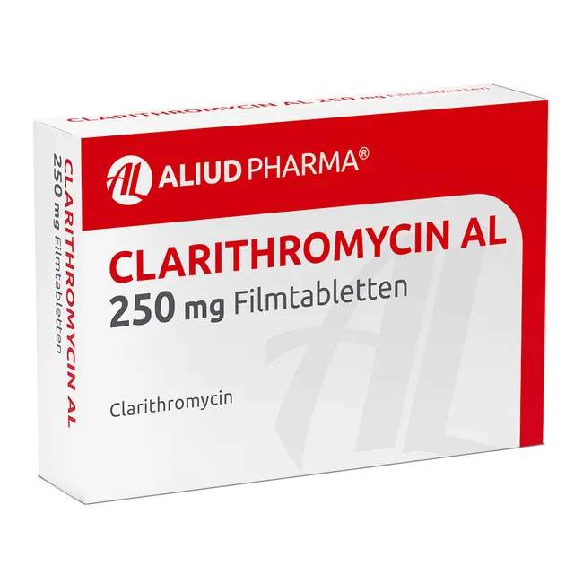 Clarithromycin AL 250mg 20 tabs